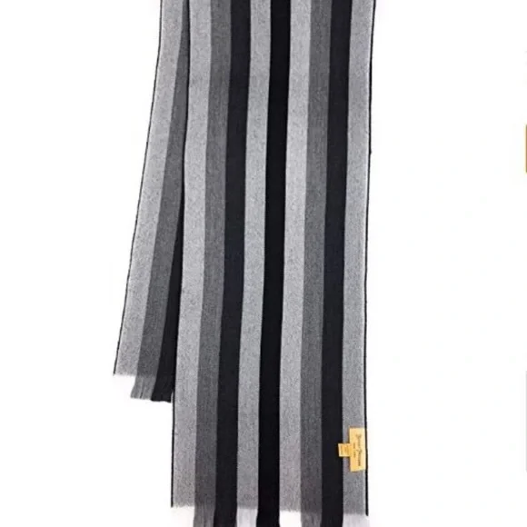 Men's 100% Australian Merino Vertical Stripe Scarf